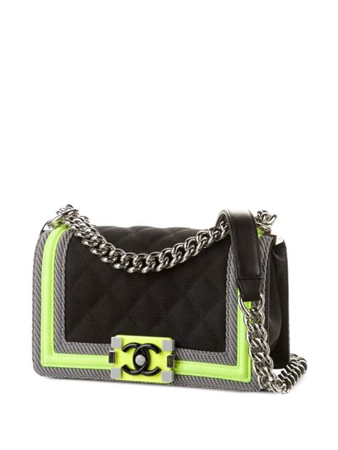 chanel boy small pre owned